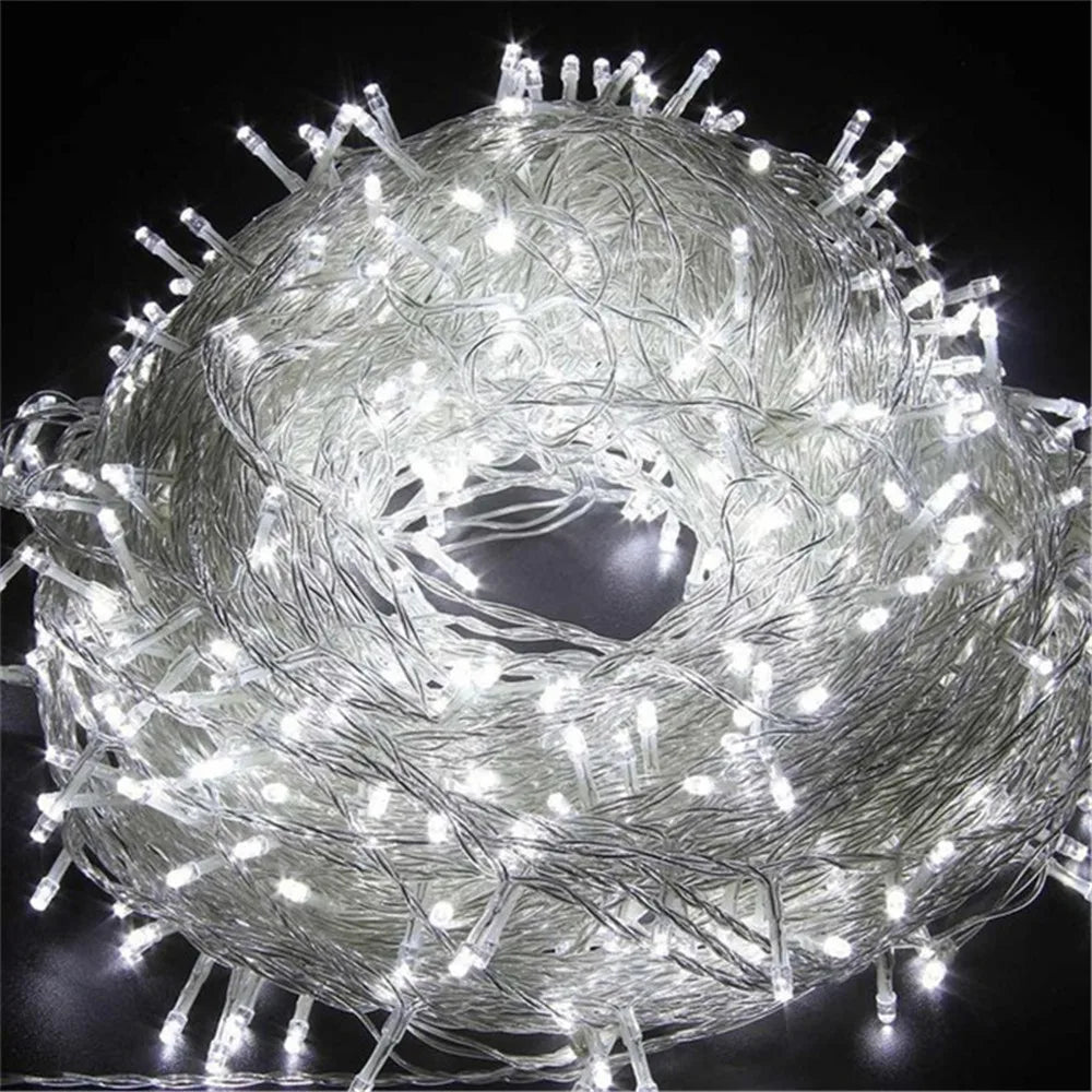 Christmas String Fairy Lights - 8 Modes LED Holiday Decor