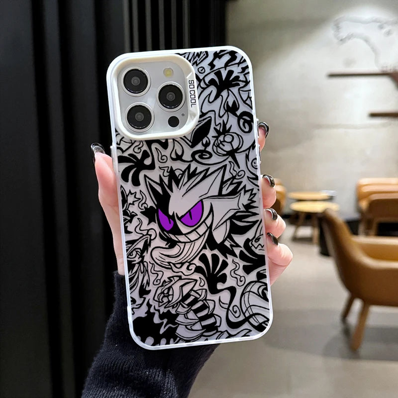 Gengar Phone Case - Prank Pokémon Plating Shockproof Cover