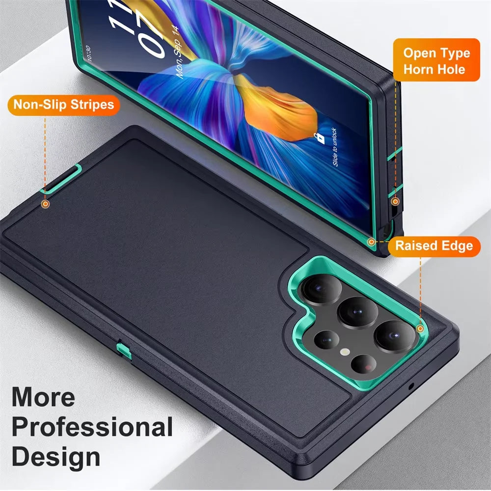 Samsung Armor Case - Military Shockproof PC + TPU Cover