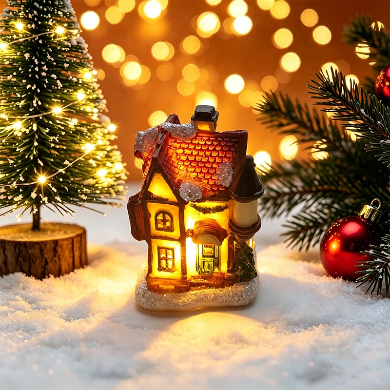 Christmas House Night Light - Kids Xmas Gift & Decor