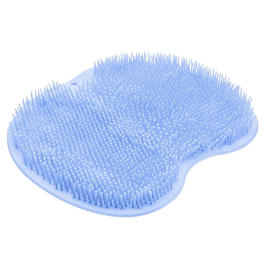Shower Foot Scrubber - Exfoliating Bath Mat & Back Washer