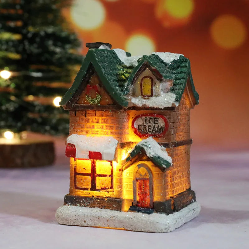Christmas House Night Light - Kids Gift & Holiday Decor
