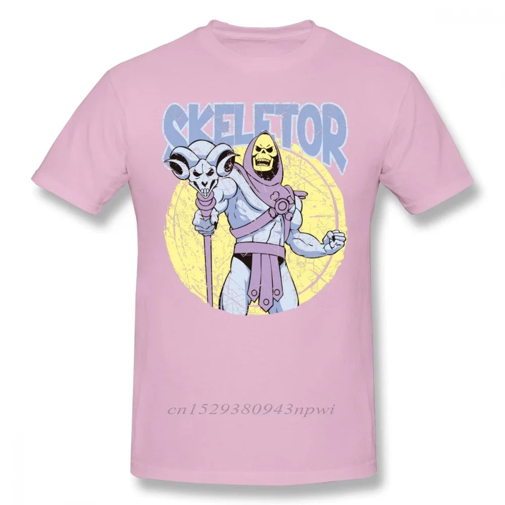 Skeletor T Shirt - Funny Graphic Short Sleeve Tee