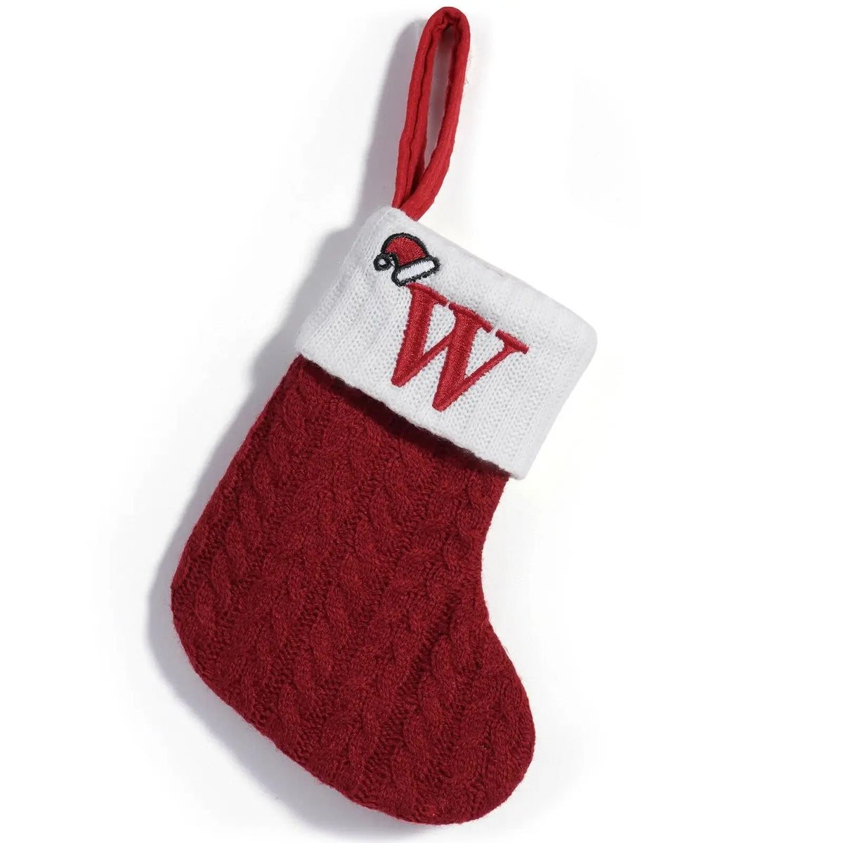 Christmas Stockings - Alphabet Knitting Socks Tree Ornaments Gift
