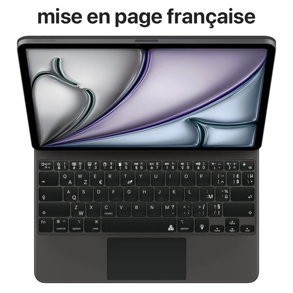 iPad Magic Keyboard Case - Smart Magnetic Folio with Trackpad