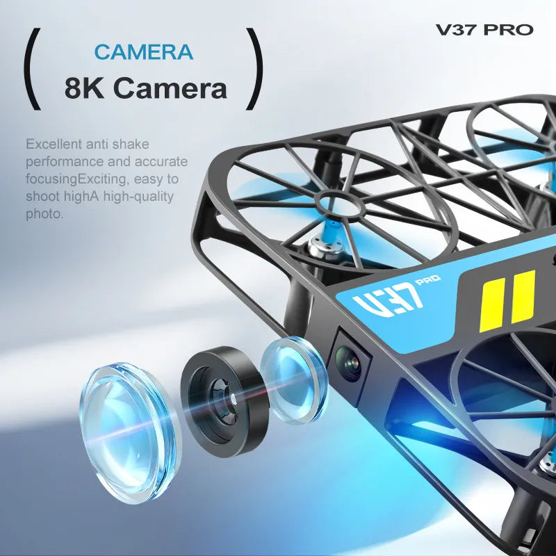 4DRC V37 Mini Drone - 8K HD Camera WiFi FPV Quadcopter