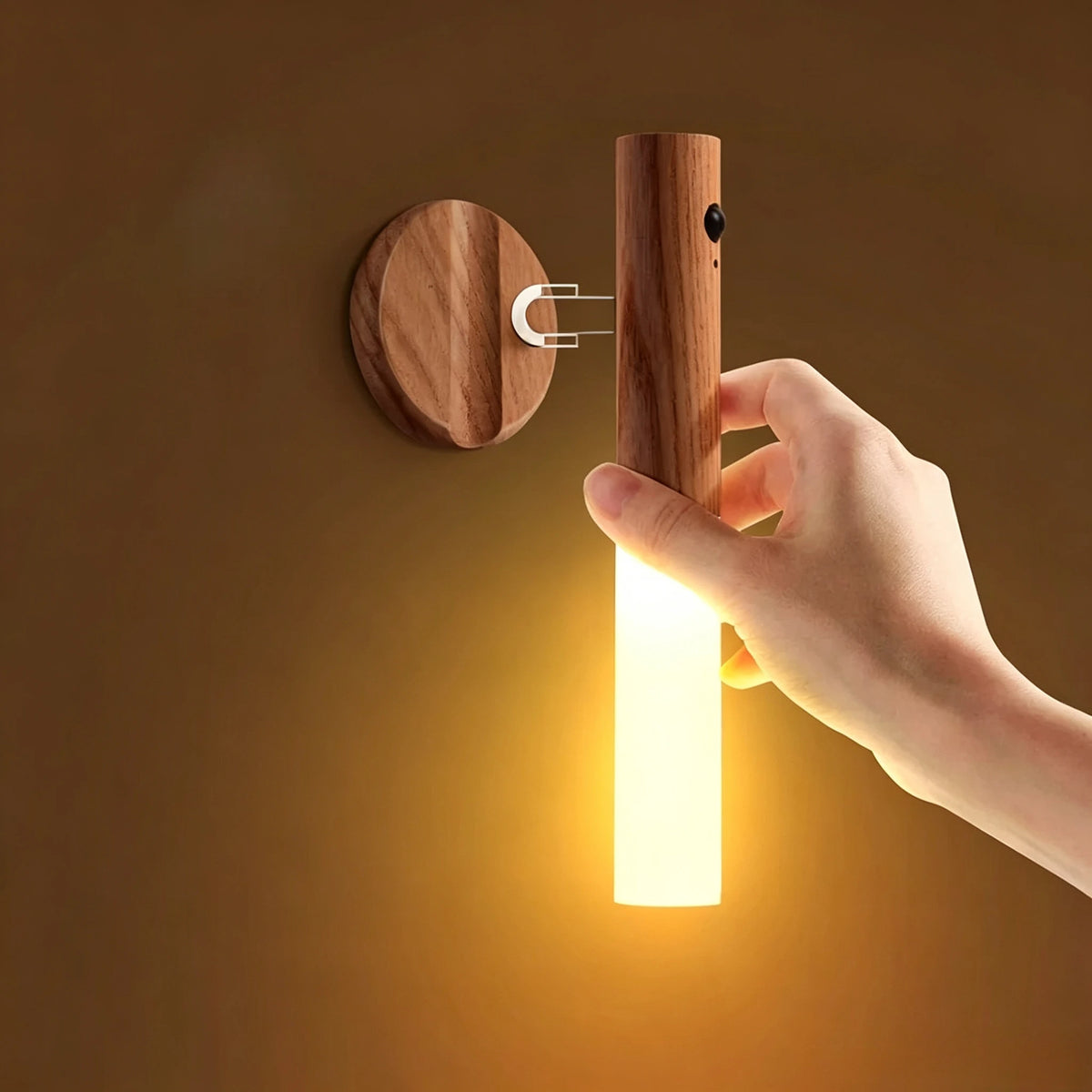 Automatic Night Light Motion Sensor - 3-Mode LED Wall Lamp