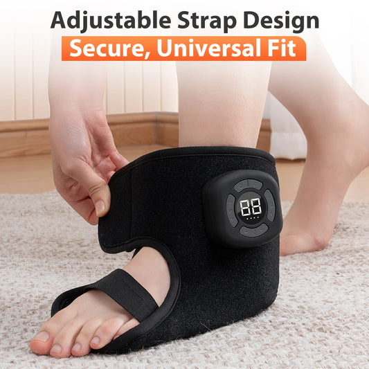 AeroRelief Tri-Therapy Ankle Wrap | Air Compression & Heat