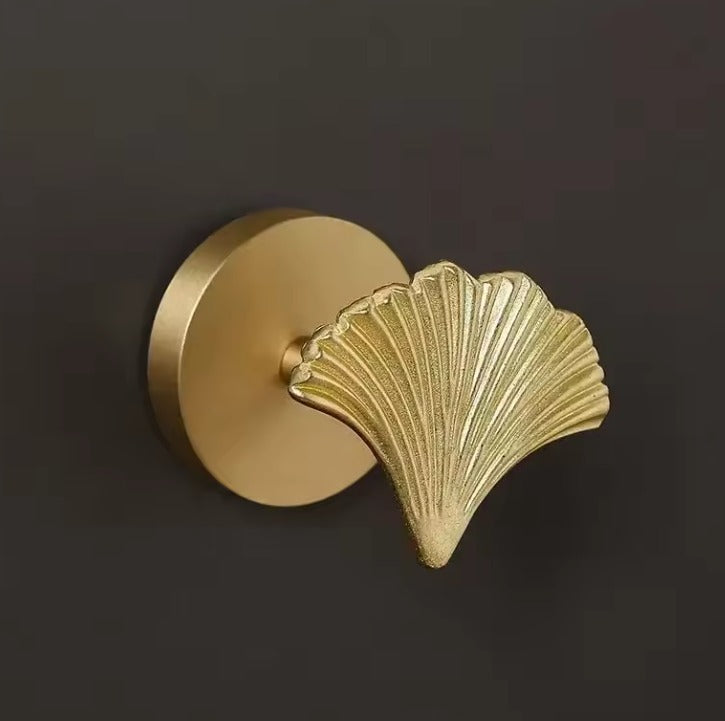 AeroBrass Botanical & Fauna Wall Mount | Solid Cast Brass Hook