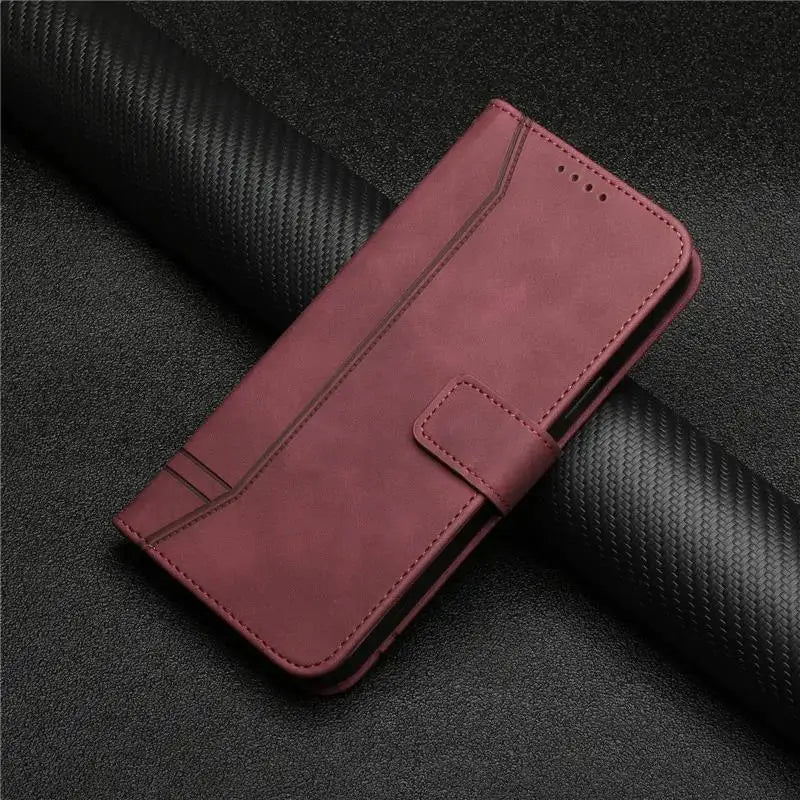 Premium Magnetic Flip Leather Case For Samsung Galaxy S26 S26FE S26Plus S26Ultra Plus Ultra Wallet Card Stand Slot Phone Cover