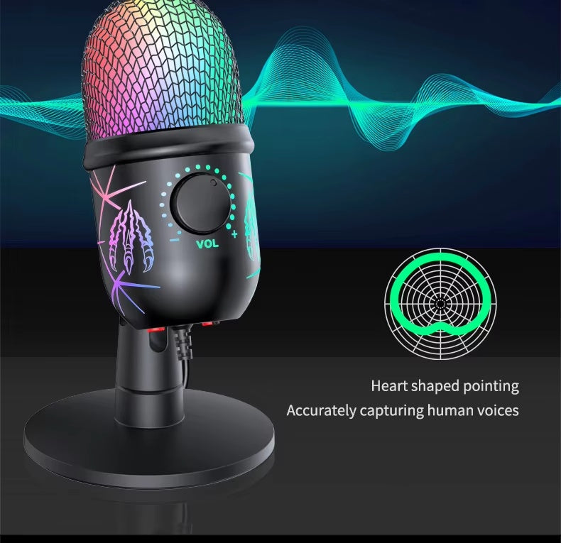 V5 Chroma USB Studio Microphone | For Gaming & Podcasting