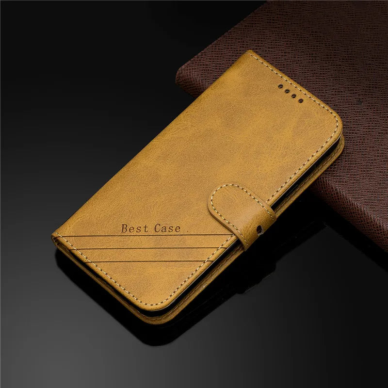 Premium Magnetic Flip Leather Case For Samsung Galaxy S26 S26FE S26Plus S26Ultra Plus Ultra Wallet Card Stand Slot Phone Cover