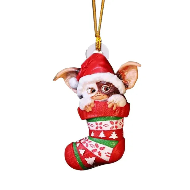 MIDNIGHT MOGWAI | Gremlins Gizmo Archival Christmas Tree & Car Mirror Ornament