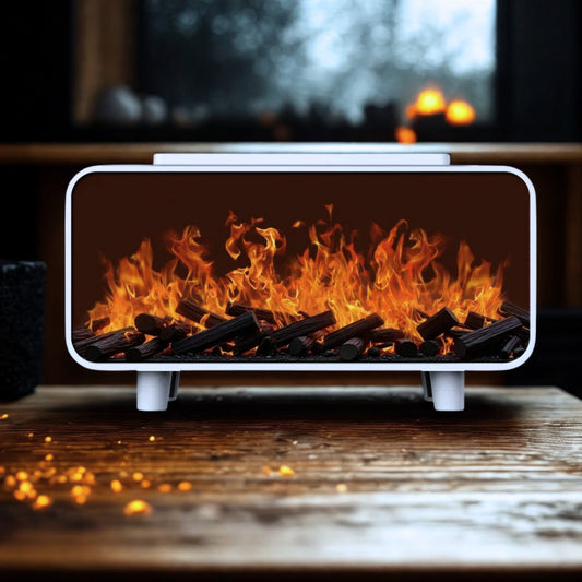 Ember Mist Ultrasonic Flame Aroma Diffuser | Multi-Color LED Edition