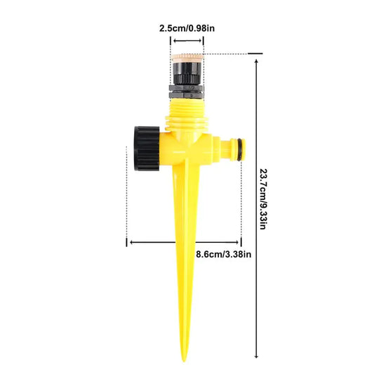 5/3/1pcs Upgrade 360° Rotation Irrigation Watering System Agriculture Ground Automatic Tube Adjustable Plug Buried Atomization
