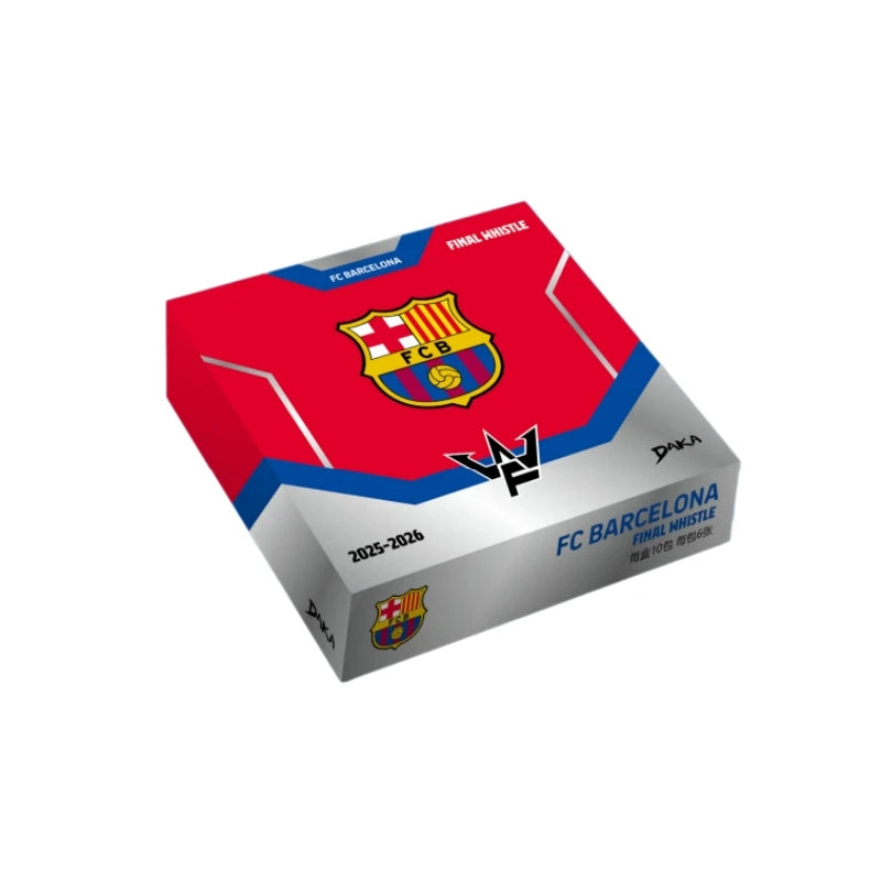 Daka Genuine 2025-26 Real Madrid Barcelona Top Audience Series 2 Football Star Collection Card Football Club Official Box Gifts
