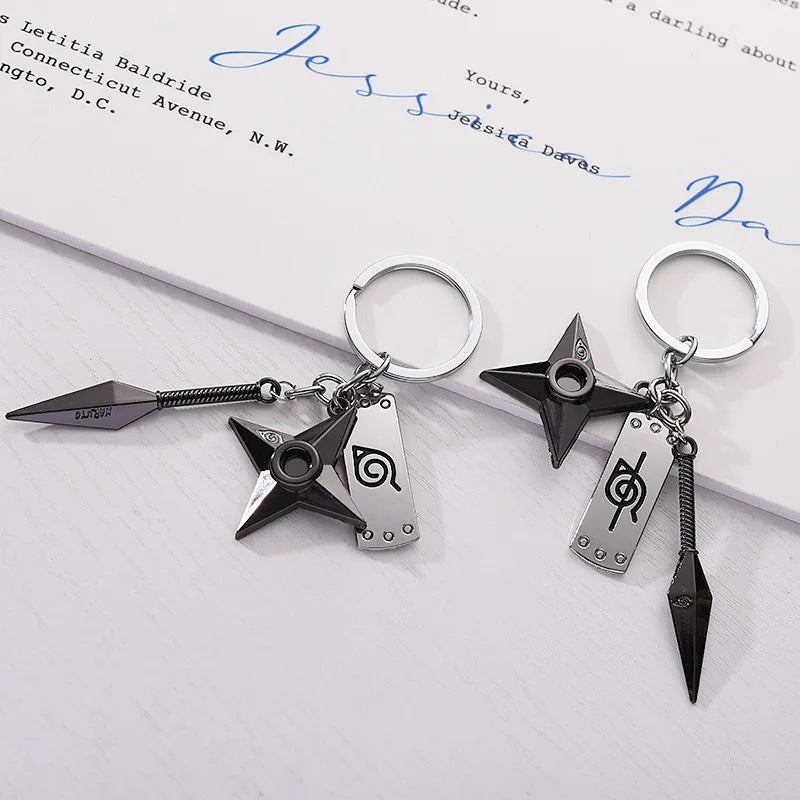 Bandai Anime Naruto Keychain Car Keybag Backpack Accessories Keychain Accessories Women's Jewelry Men's Gifts