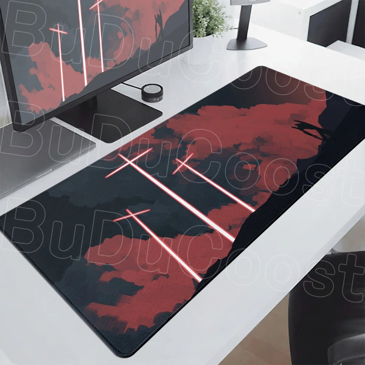 Anime E-Evangelions Mouse Pad 1000x500mm Speed Gamer Keyboard Mausepad Cool EVA-01 Non-slip Rubber Deskmat PC Gaming Accessories