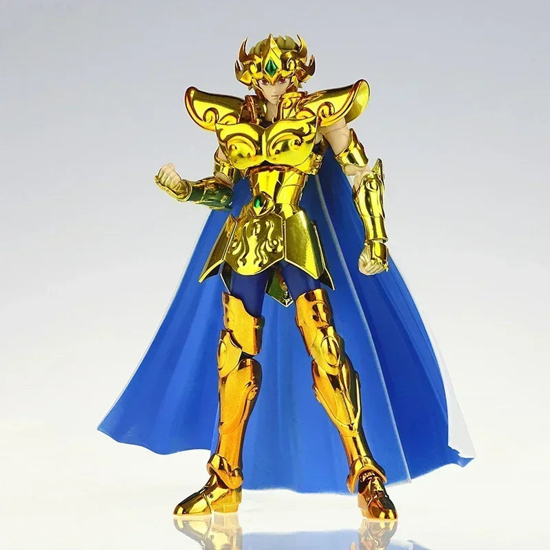 In Stock CS Saint Seiya Myth Cloth EX Capricorn Shura/Leo Aiolia/Aries MU/Libra Dohko/Virgo Gold Knights Zodiac Action Figure