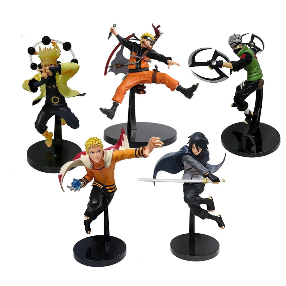 New Naruto Anime Figure Shippuden Model Uchiha Itachi Sasuke Pain Kakashi Action Figure Dolls Decorations PVC Toy Gift