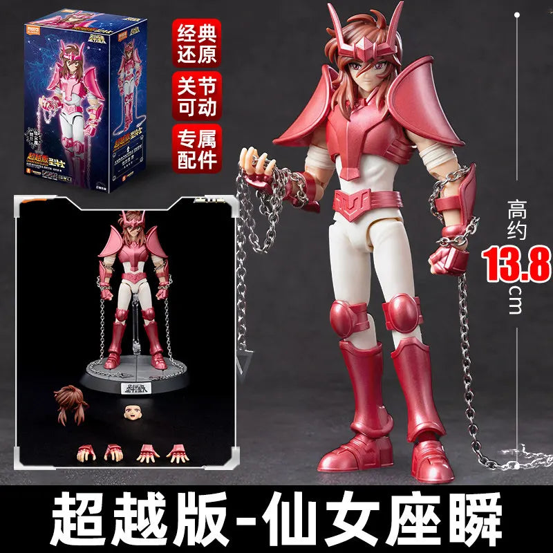BLOKEES Original Saint Seiya Andromeda Shun PISCES APHRODITE VIRGO SHAKA CHAMPION CLASS Action Figure Assembly Model Toys Gift