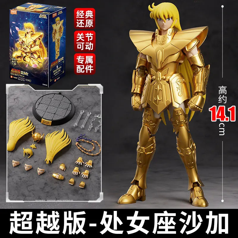 BLOKEES Original Saint Seiya Andromeda Shun PISCES APHRODITE VIRGO SHAKA CHAMPION CLASS Action Figure Assembly Model Toys Gift