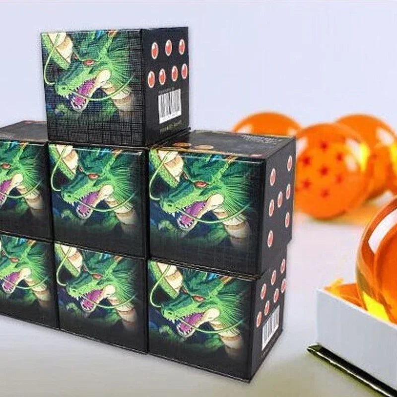 Bandai Anime Dragon Ball Crystal Ball Z Star 1-7 Resin Dragonbead Cosplay Props Desktop Decoration Children Toys Gifts