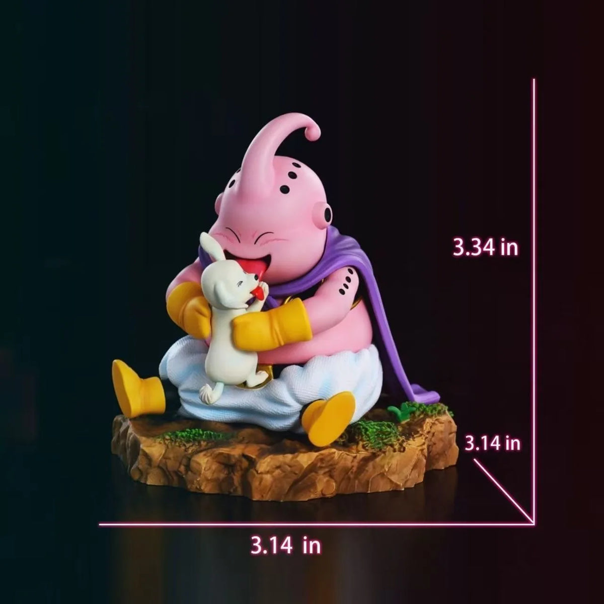 8cm/3.14in Anime Dragon Ball Z Figure Buu Action Figures Pvc Collection Model Toys for Gifts