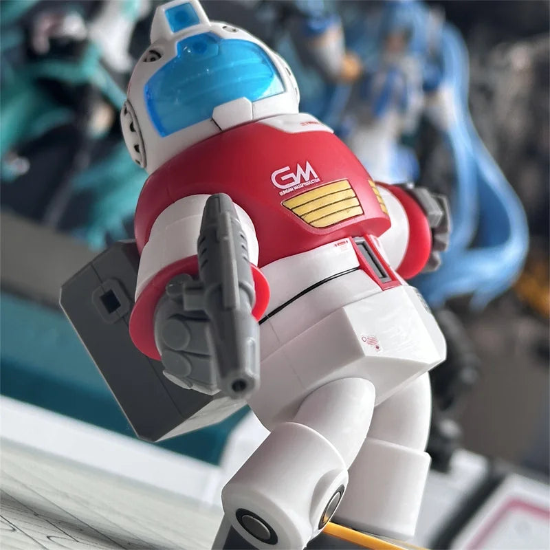 Original Chubby Model FJ-1 Chubby GM Magnetic Assembly Model Kit Chubby Zaku Middle-Aged GM Action Figure Toy Gift for Kids