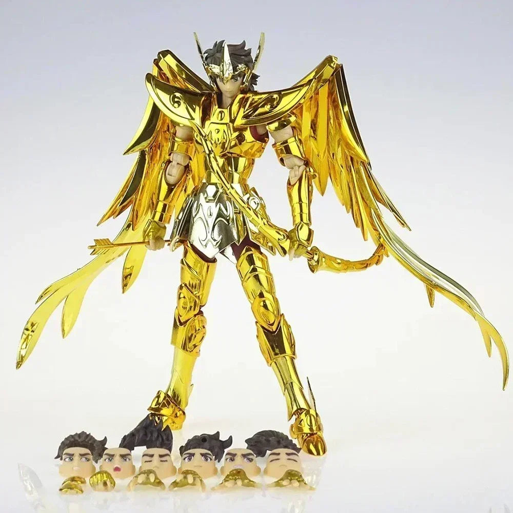 In Stock CS Saint Seiya Myth Cloth EX Capricorn Shura/Leo Aiolia/Aries MU/Libra Dohko/Virgo Gold Knights Zodiac Action Figure
