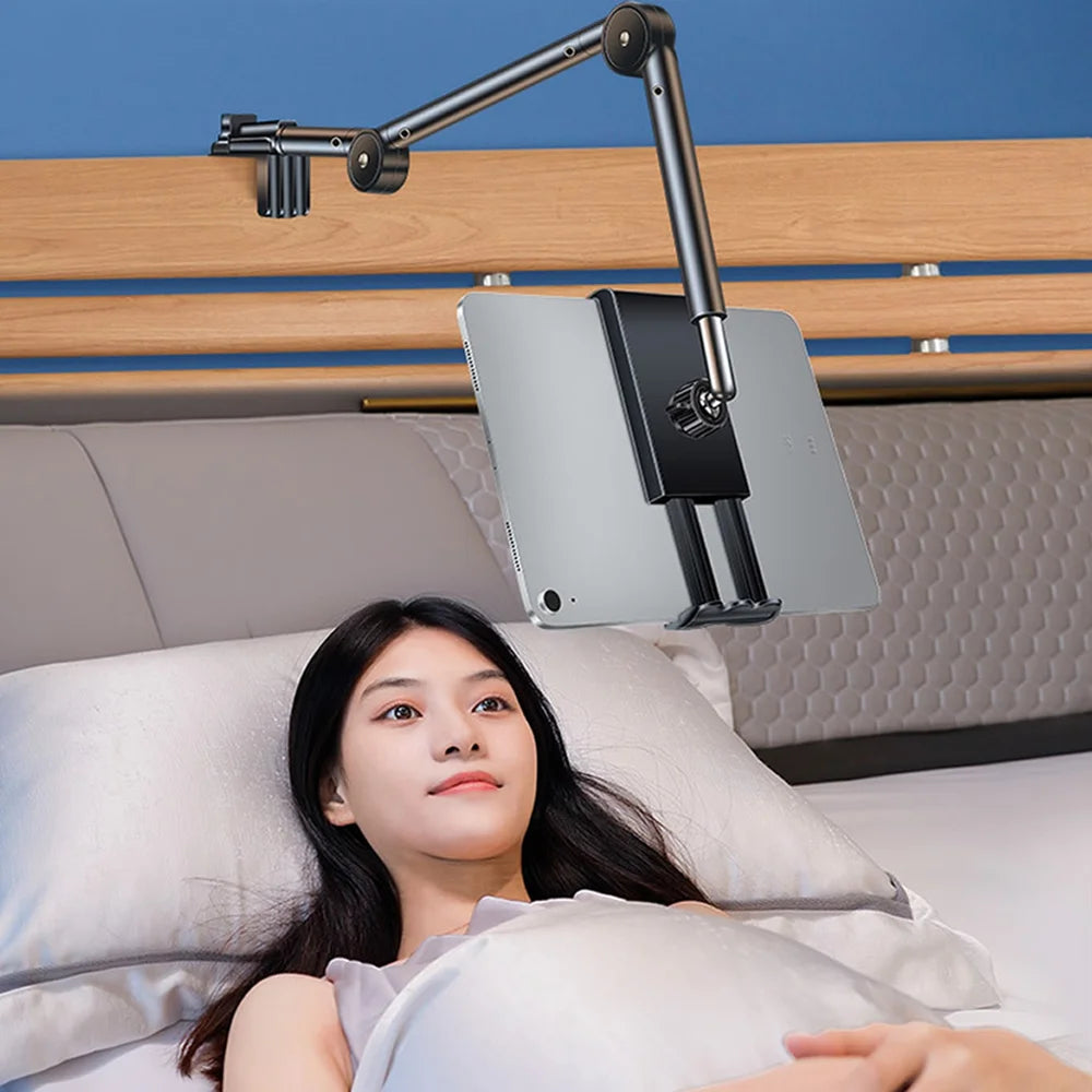 Universal Foldable Cantilever Tablet Bracket Adjustable Home Bed Desktop Stand Smartphone Mount Stand Portable Lazy Phone Holder