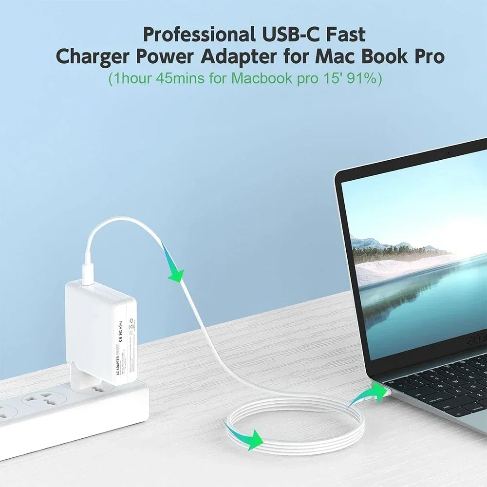 BINGO 30W GaN USB-C Fast Charger for MacBook Air & iPad Pro, PD3.0 Power Adapter, CE FCC RoHS certification, safe&fast charging
