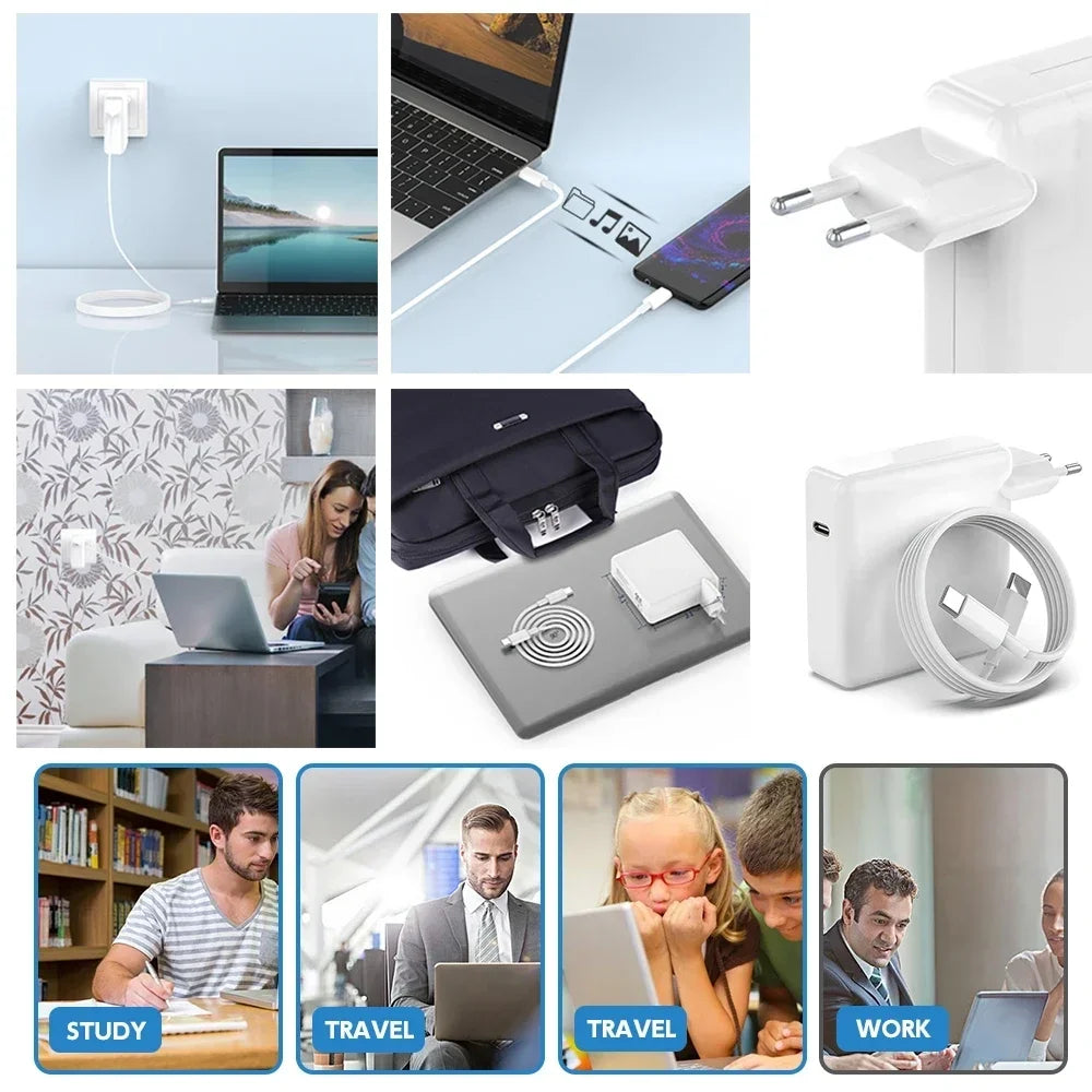 BINGO 30W GaN USB-C Fast Charger for MacBook Air & iPad Pro, PD3.0 Power Adapter, CE FCC RoHS certification, safe&fast charging