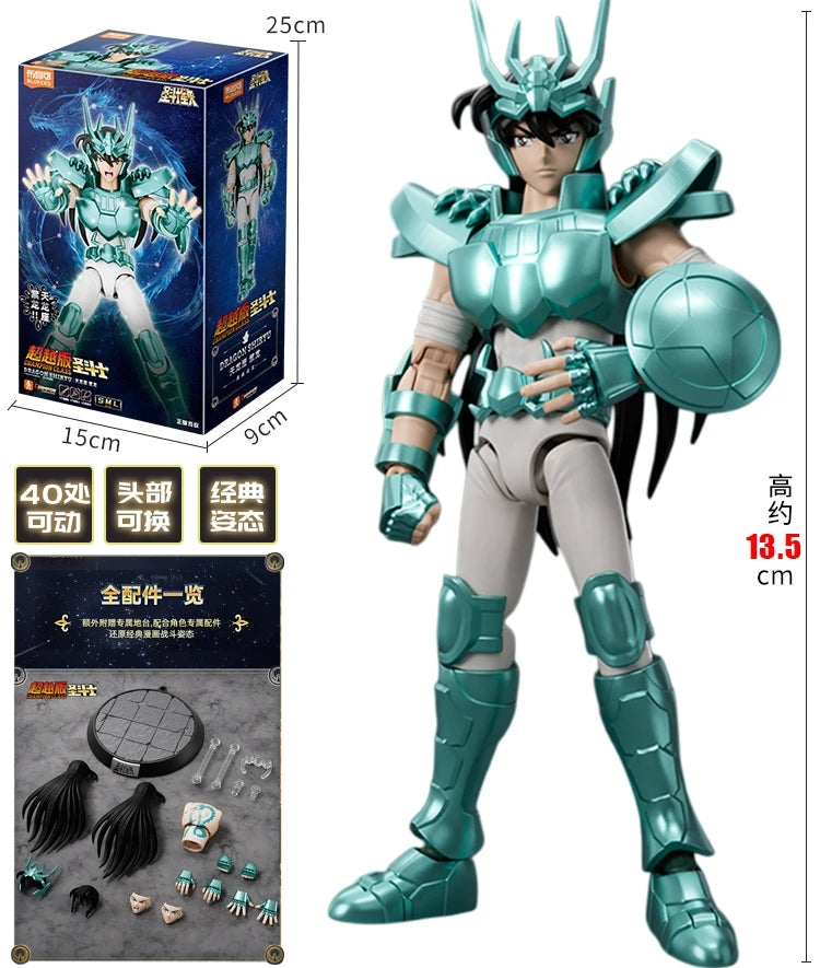 BLOKEES Original Saint Seiya Andromeda Shun PISCES APHRODITE VIRGO SHAKA CHAMPION CLASS Action Figure Assembly Model Toys Gift