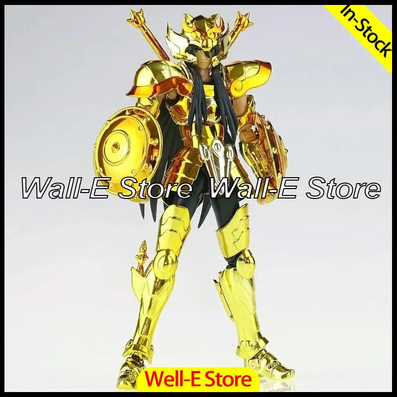 In Stock CS Saint Seiya Myth Cloth EX Capricorn Shura/Leo Aiolia/Aries MU/Libra Dohko/Virgo Gold Knights Zodiac Action Figure
