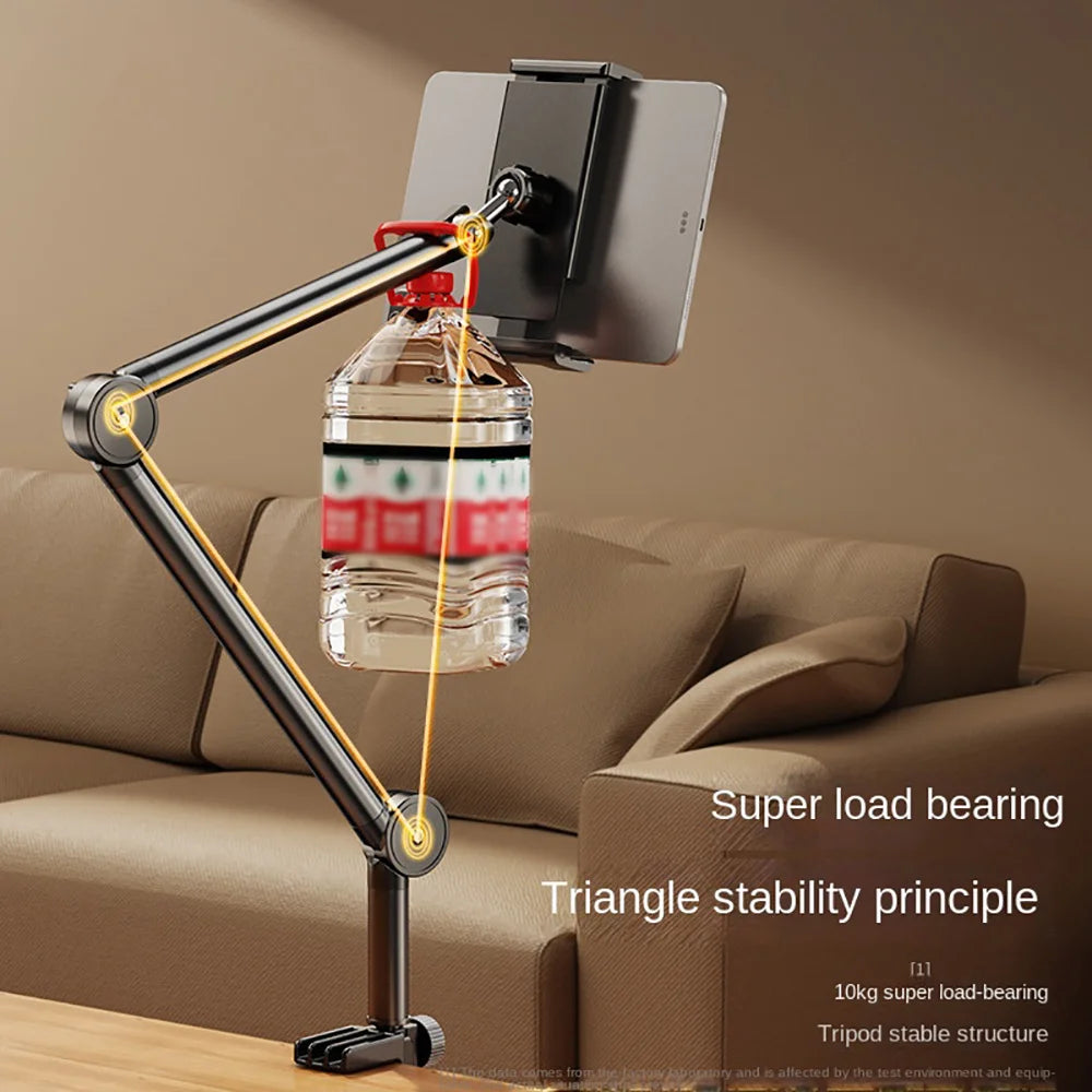 Universal Foldable Cantilever Tablet Bracket Adjustable Home Bed Desktop Stand Smartphone Mount Stand Portable Lazy Phone Holder