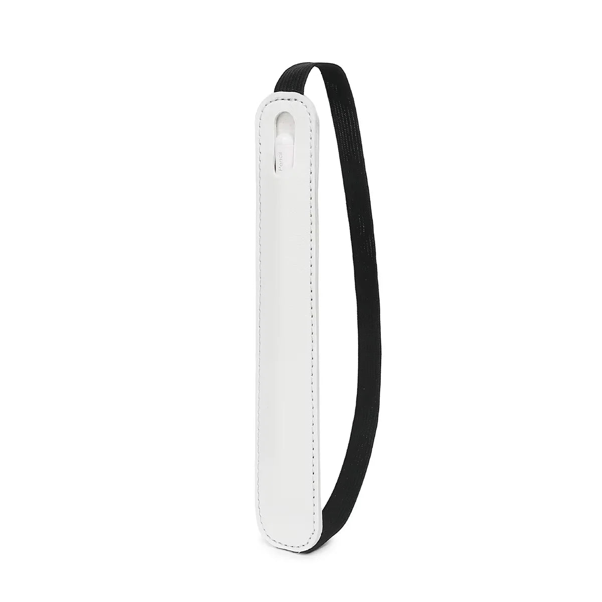 Elastic Strap PU Leather Pen Case for Apple iPad and IPencil Tablets, Portable Stylus Protective Case