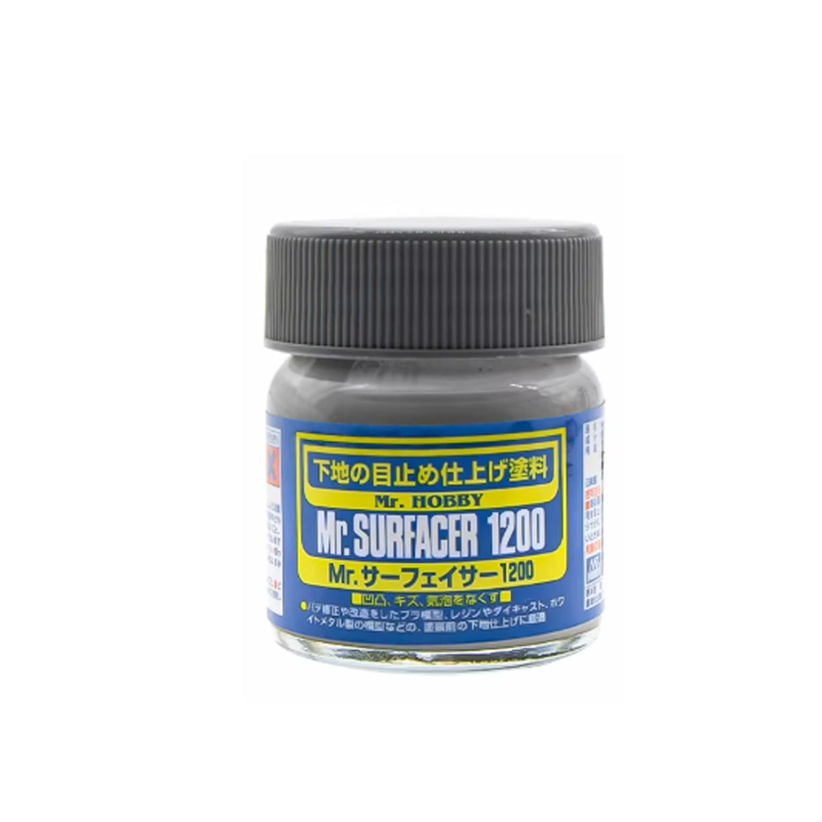 40ML Mr. Surfacer SF283-SF292 Oil-based Surface Primer Full Grit Sandable Primer For Gundam Model Building Hobby