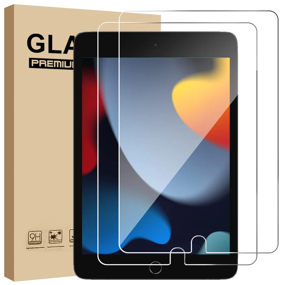 2PCS Screen Protector Case for IPad Pro 13 12.9 11 6th A16 M4 M2 2024 Air 5 4 3 2 1 9 9th 10 10th Gen Mini 6 10.9 10.2 9.7 Cover