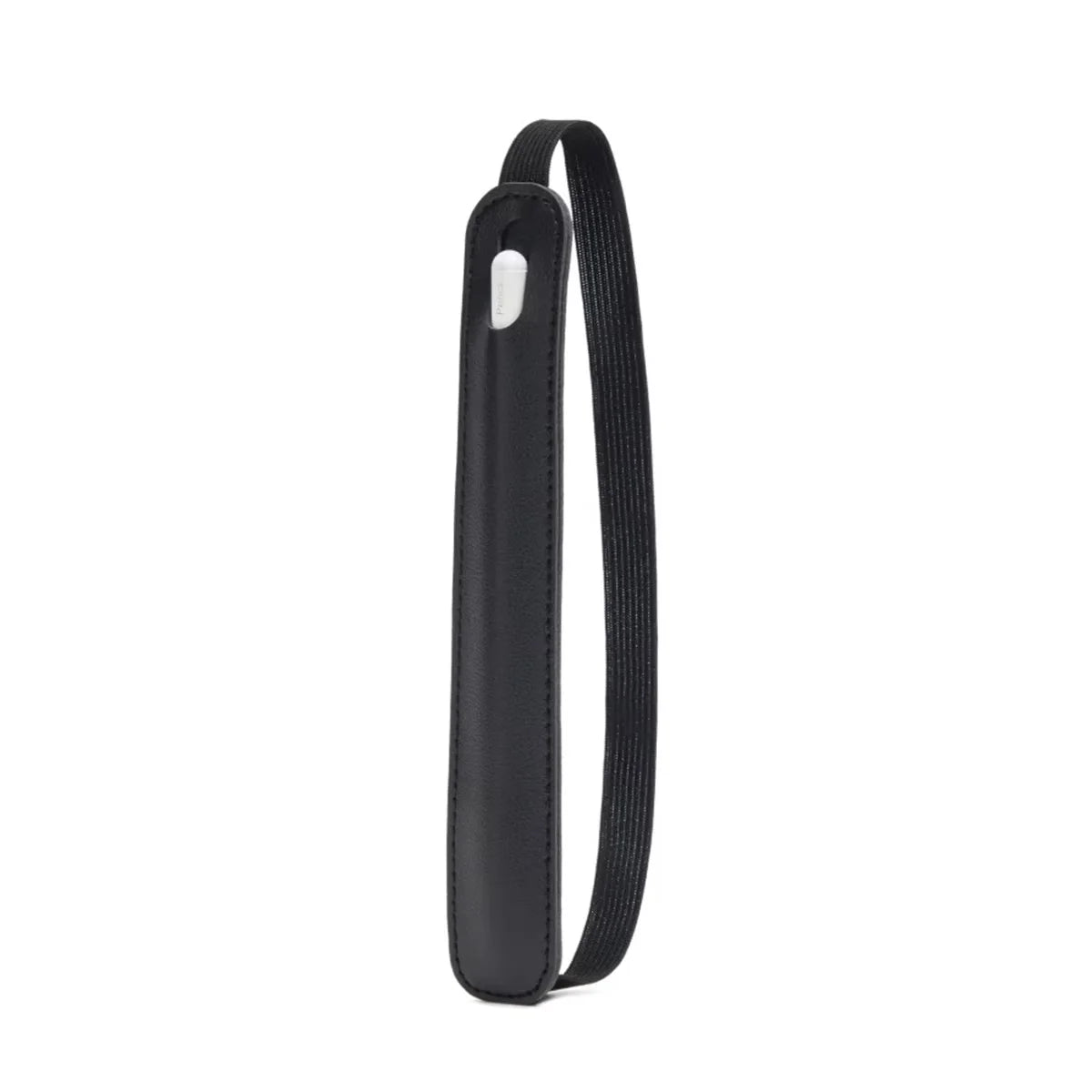 Elastic Strap PU Leather Pen Case for Apple iPad and IPencil Tablets, Portable Stylus Protective Case