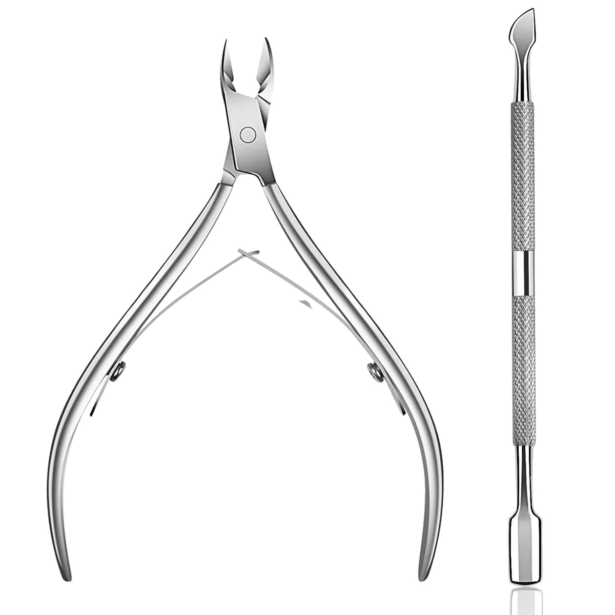 1/4Pcs Nippers Nail Manicure Scissors Cuticle Clippers Trimmer Dead Skin Remover Pedicure Stainless Steel Cutters Tool Cuticle
