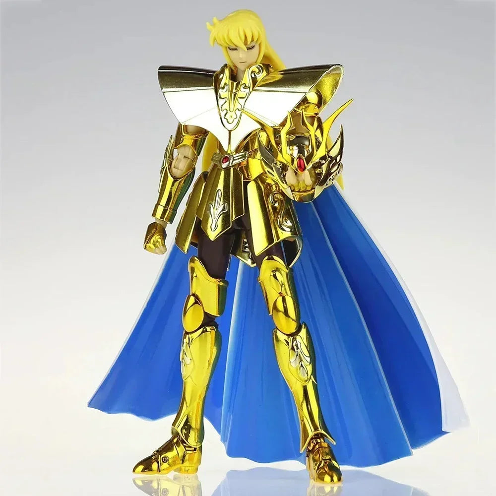 In Stock CS Saint Seiya Myth Cloth EX Capricorn Shura/Leo Aiolia/Aries MU/Libra Dohko/Virgo Gold Knights Zodiac Action Figure