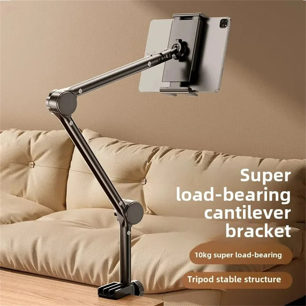 Universal Foldable Cantilever Tablet Bracket Adjustable Home Bed Desktop Stand Smartphone Mount Stand Portable Lazy Phone Holder