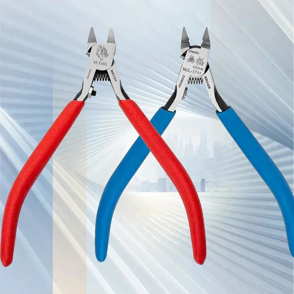 MJL M-1711 Ultra Thin Single Edged Nippers for Gundam Plastic Model Building Repairs and Fixes Ideal for Beginners