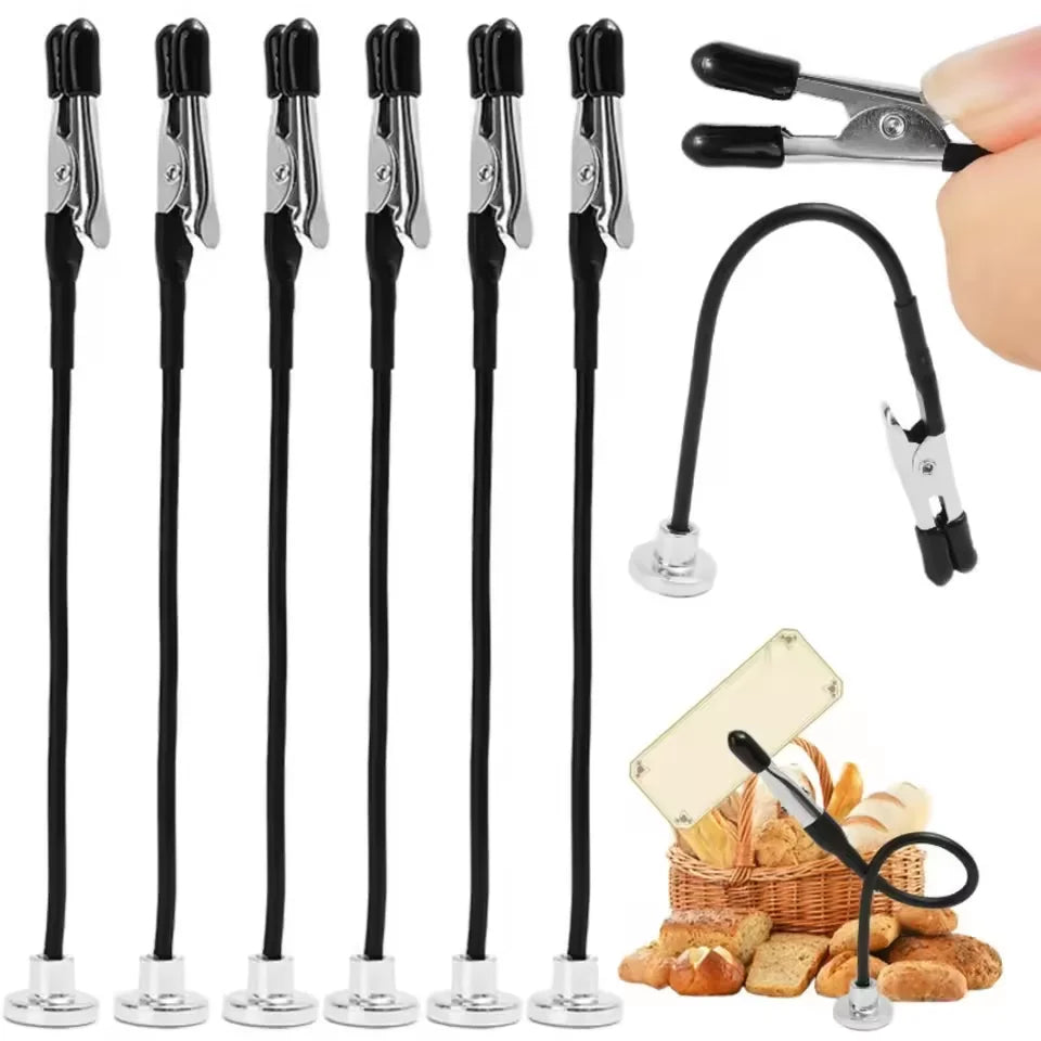 10PCS/pack Magnetic Flexible Alligator Clips Sticks for Gundam Model Painting Gunpla DIY Pain Tool