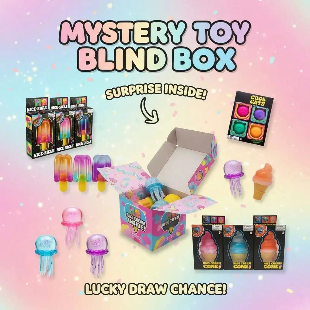 Ultimate Squishy Mystery Blind Box – Slow Rising Soft Fidget Toys Surprise Pack, Sensory Stress Relief Squishies for Kids & Adults Gift