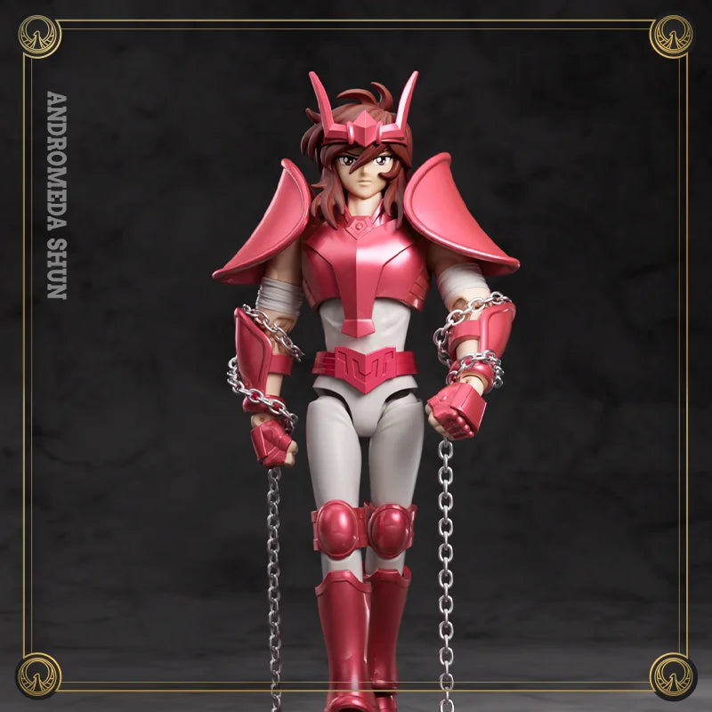 BLOKEES Original Saint Seiya Andromeda Shun PISCES APHRODITE VIRGO SHAKA CHAMPION CLASS Action Figure Assembly Model Toys Gift
