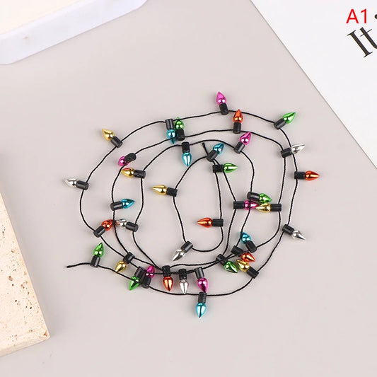 1M 1:12 Dollhouse Miniature Decorative String Lights DIY Fake String Lights Christmas Decoration Accessories No Power Supply
